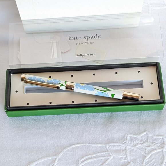 NWT ♠️ Kate Spade New York Sunshine Floral Mouse Pad w/ Coordinating Pen - Picture 4 of 8